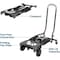 Cosco Hand Truck and Cart, 16"Wx3-9/10"Dx31-1/2"H, Gray/Green CSC12222PBG1E - alternate 4